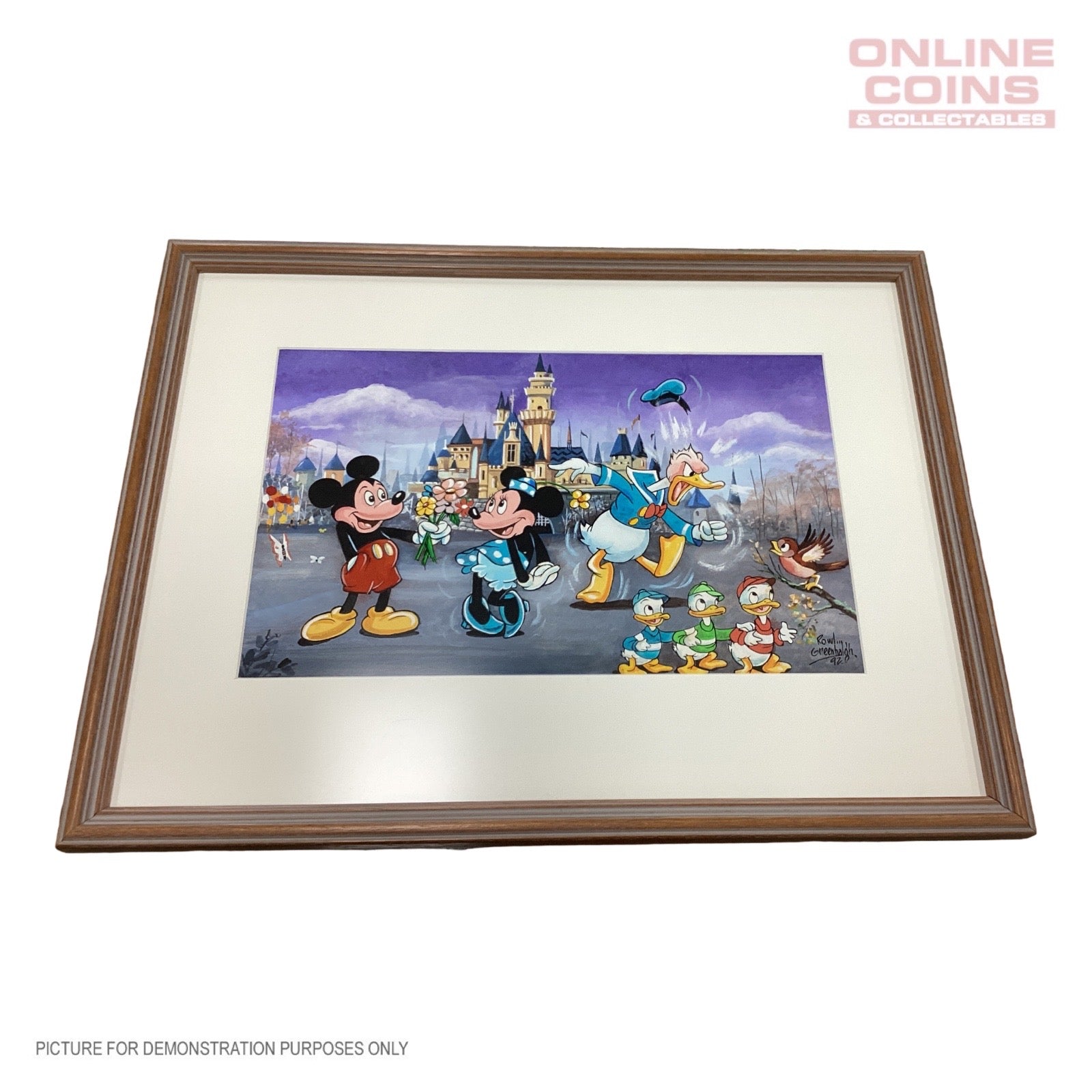 '92' Disney Original Painting - Rowl Greenhalgh